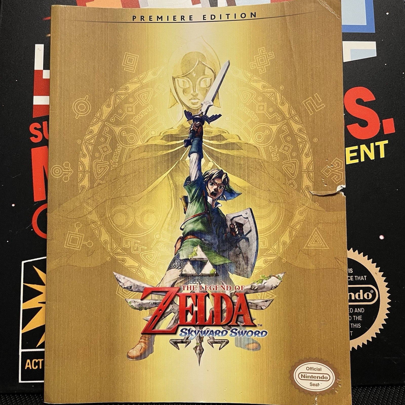 The Legend Of Zelda Skyward Sword Premiere Edition Guide W.Poster