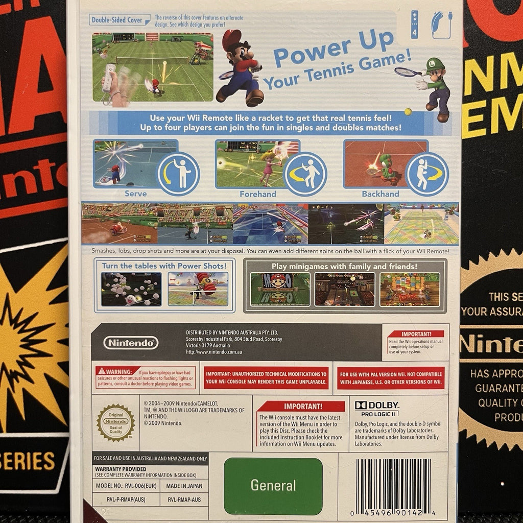Mario Power Tennis W.Manual Nintendo Wii