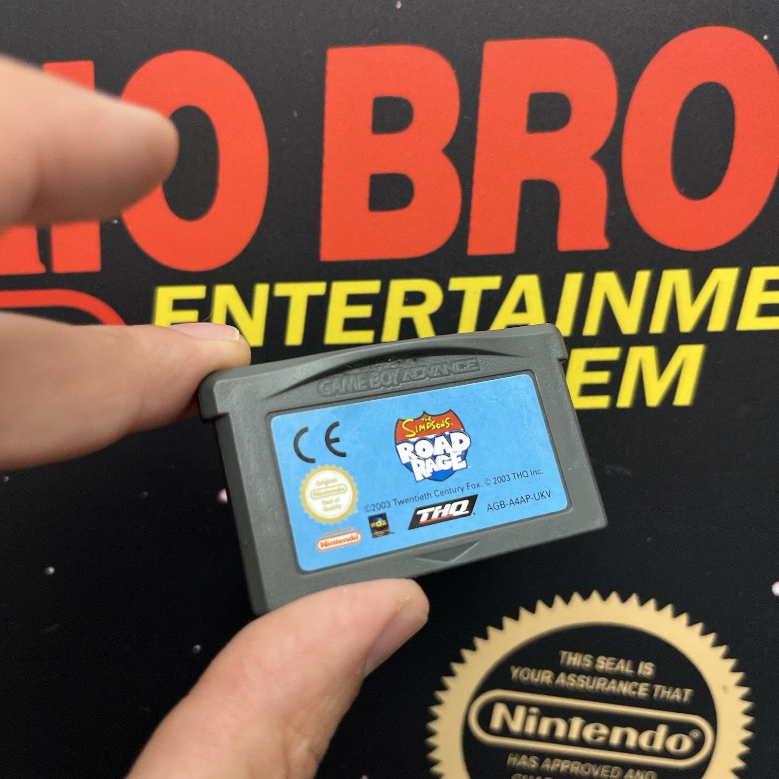 The Simpsons Road Rage Nintendo Game Boy Advance