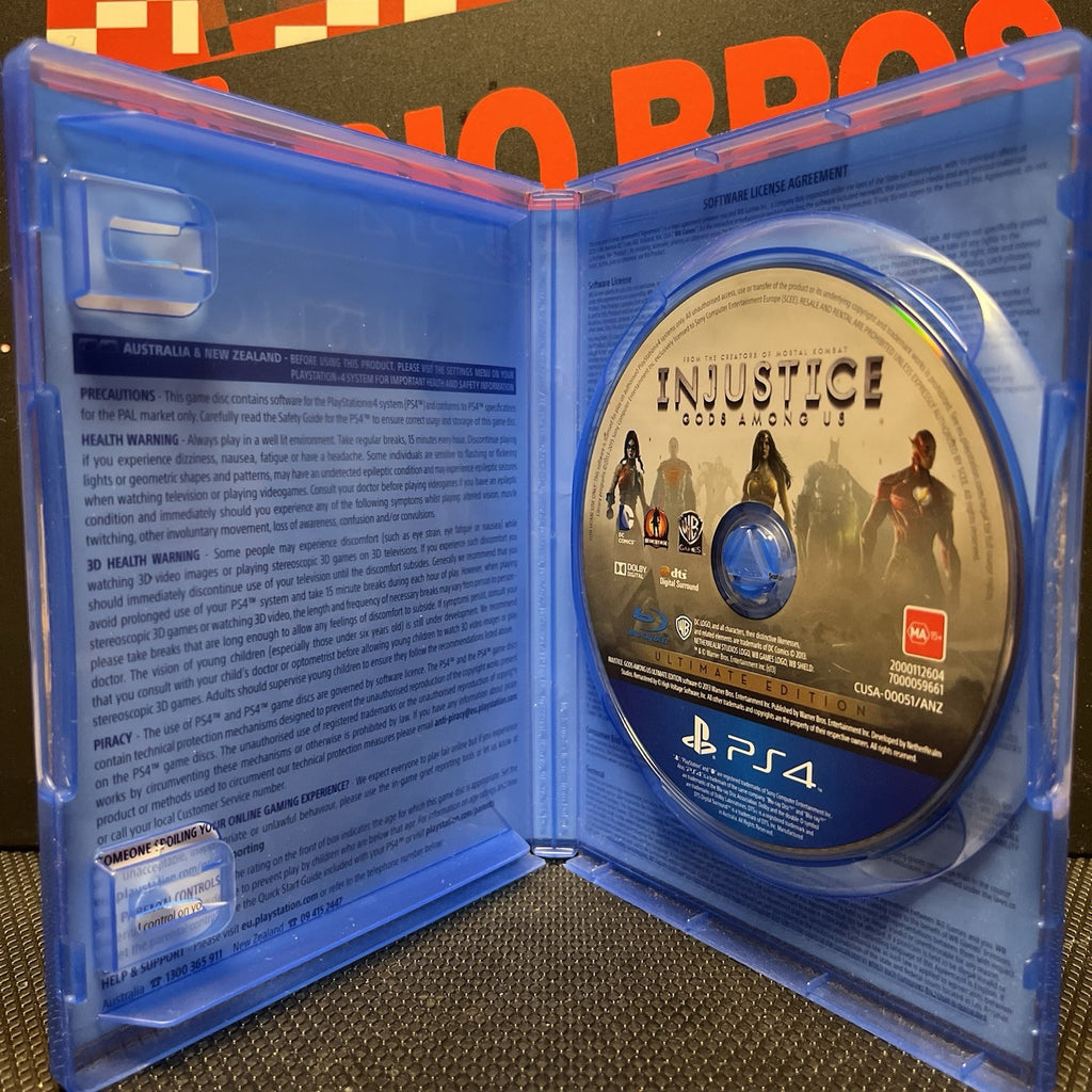 Injustice Gods Among Us Ultimate Edition & Injustice 2 PlayStation 4