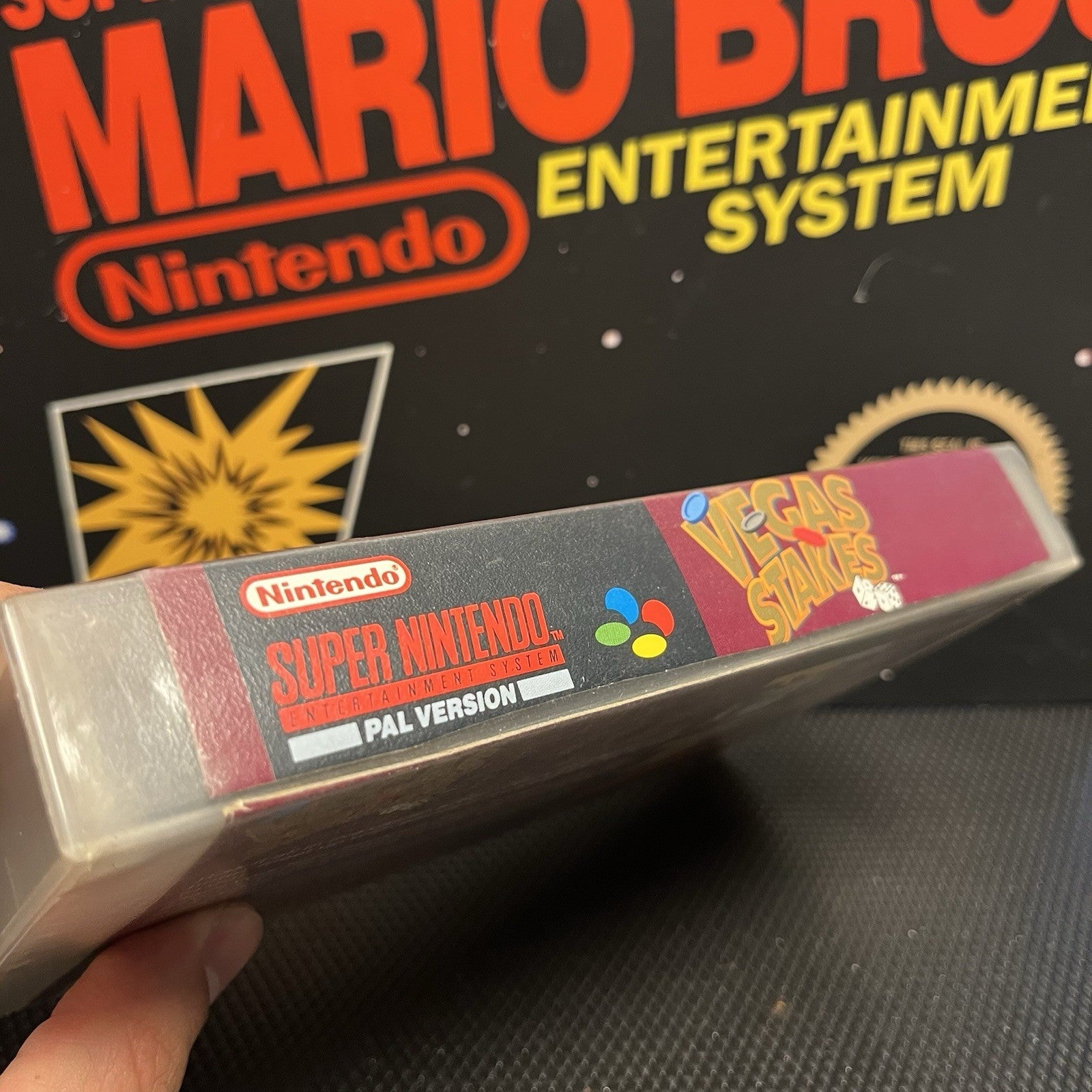 Vegas Stakes W.Manual Super Nintendo Entertainment System