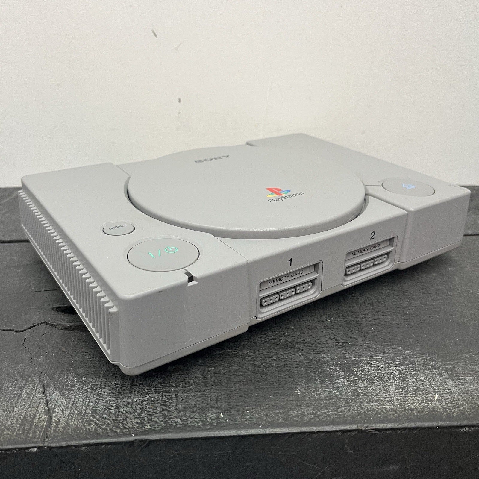 Playstation PS1 Console SCPH-9002 with controller,game, memory card & cables