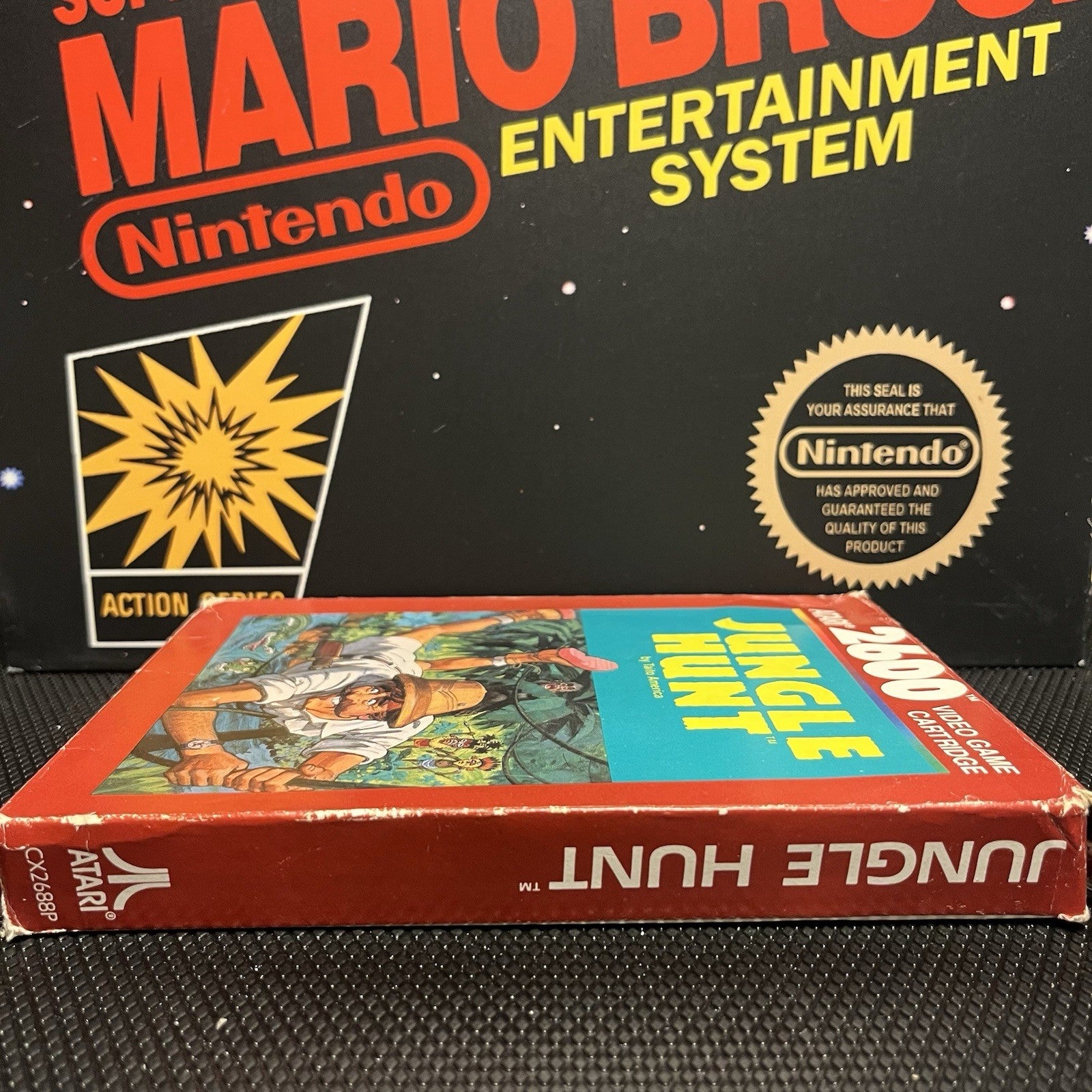Jungle Hunt W.Original Box Atari 2600