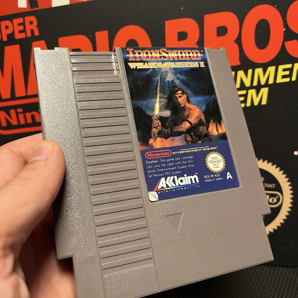 Iron Sword Wizards & Warriors 2 Nintendo Entertainment System