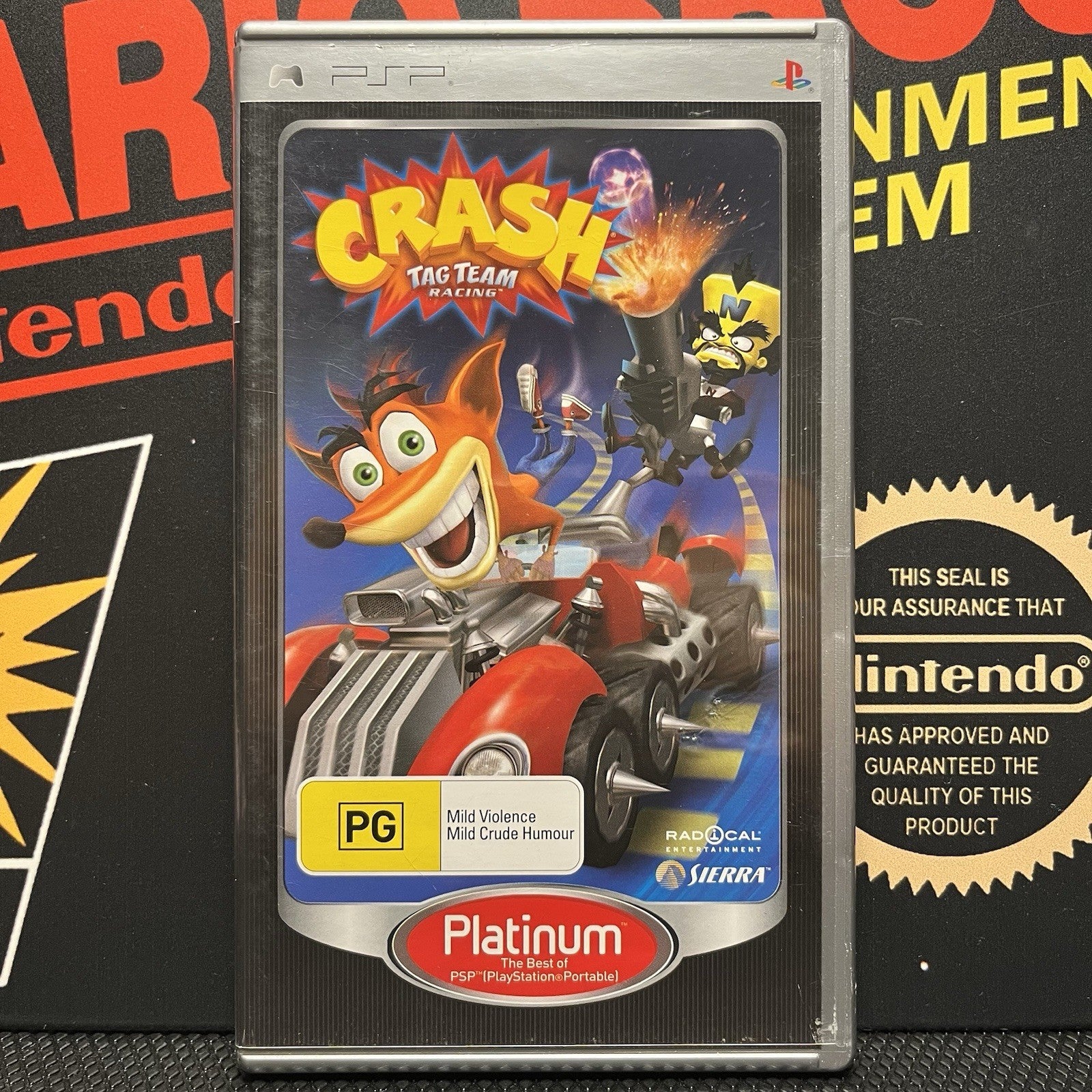Crash Tag Team Racing W.Manual PlayStation Portable
